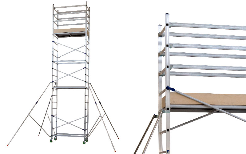 New aluminium mobile tower