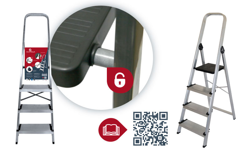 Nuevas escaleras de aluminio de Altipesa