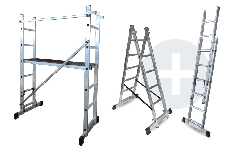 New Altipesa-pro multipurpose ladder-scaffold